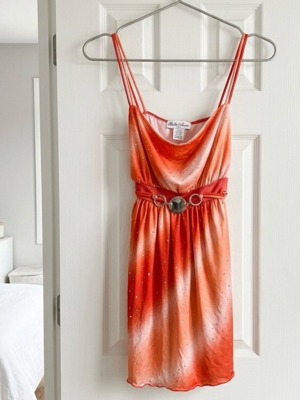 Y2K Orange Ombre top